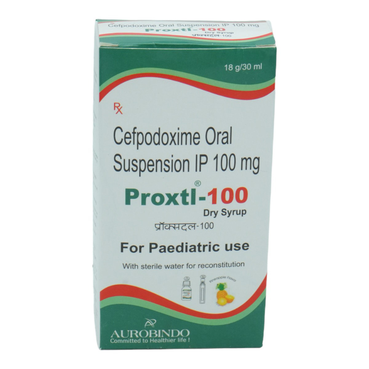 Proxtl-100 Pineapple Flavour Dry Syrup 30 ml, Pack of 1 Dry Syrup Proxtl-100 Pineapple Flavour Dry Syrup 30 ml, Pack of 1 Dry Syrup
