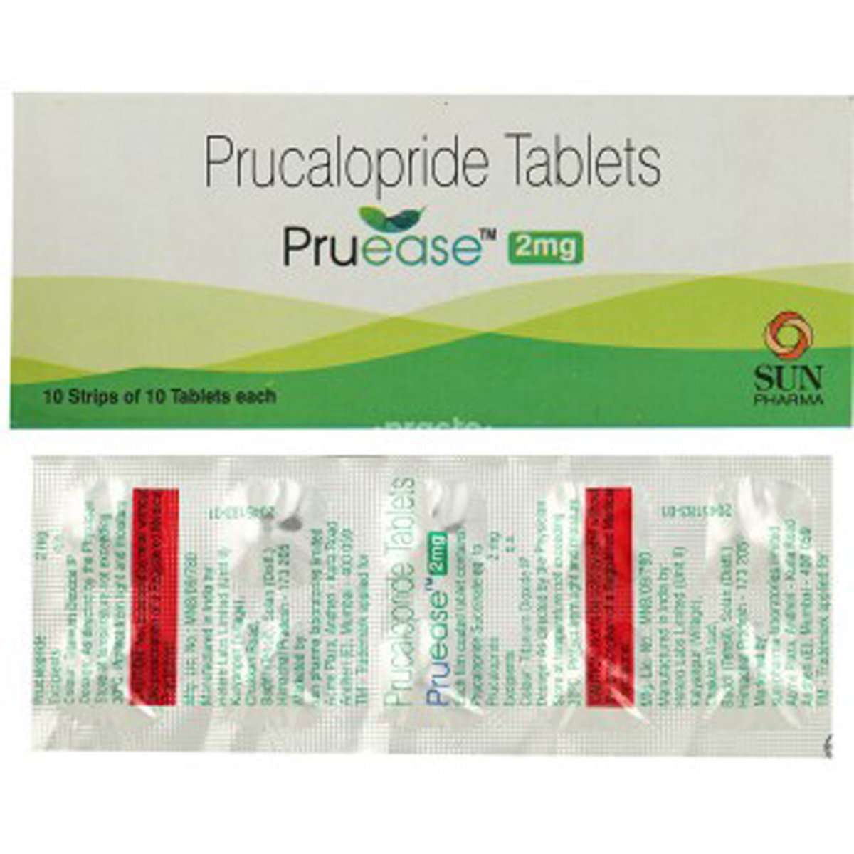 Pruease 2 mg Tablet 10's, Pack of 10 TABLETS Pruease 2 mg Tablet 10's, Pack of 10 TABLETS