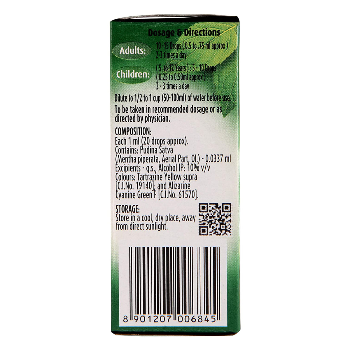 Dabur Pudin Hara Active Liquid, 30 ml, Pack of 1 Dabur Pudin Hara Active Liquid, 30 ml, Pack of 1