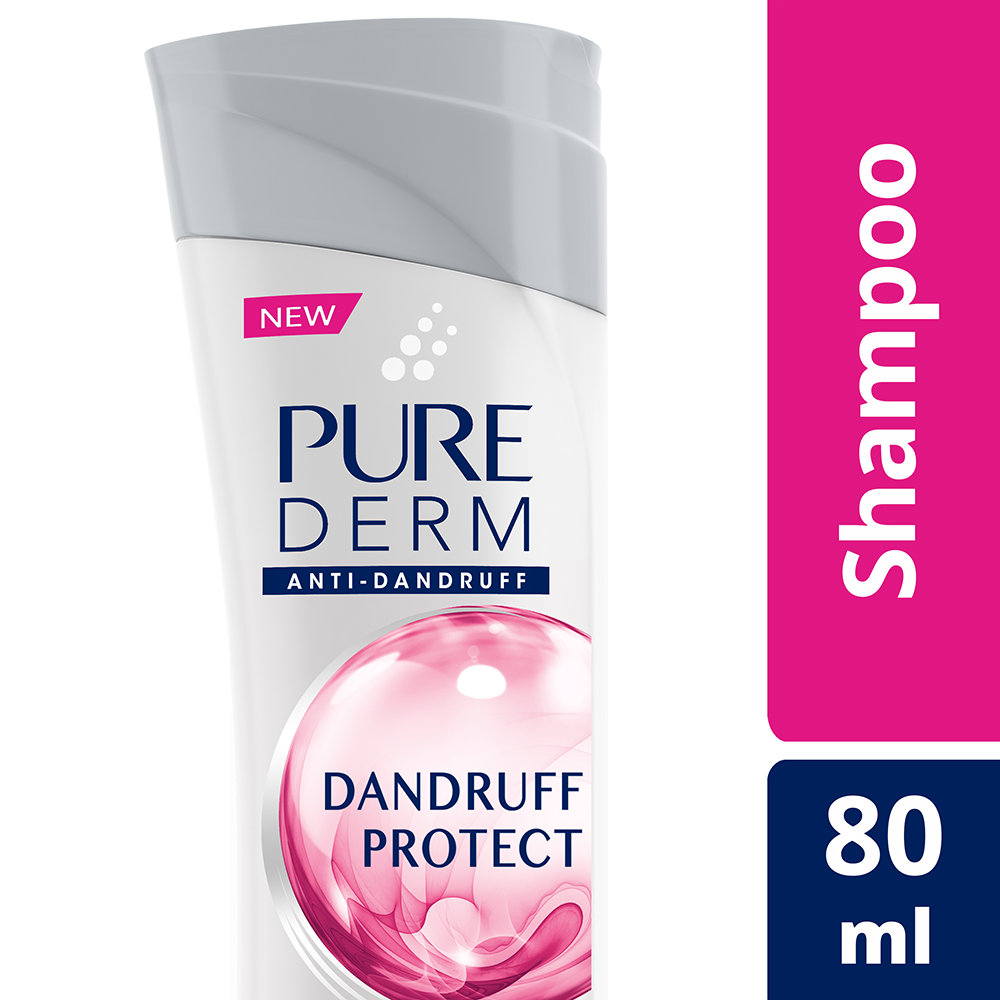 Pure Derm Anti-Dandruff Shampoo, 80 ml, Pack of 1 Pure Derm Anti-Dandruff Shampoo, 80 ml, Pack of 1