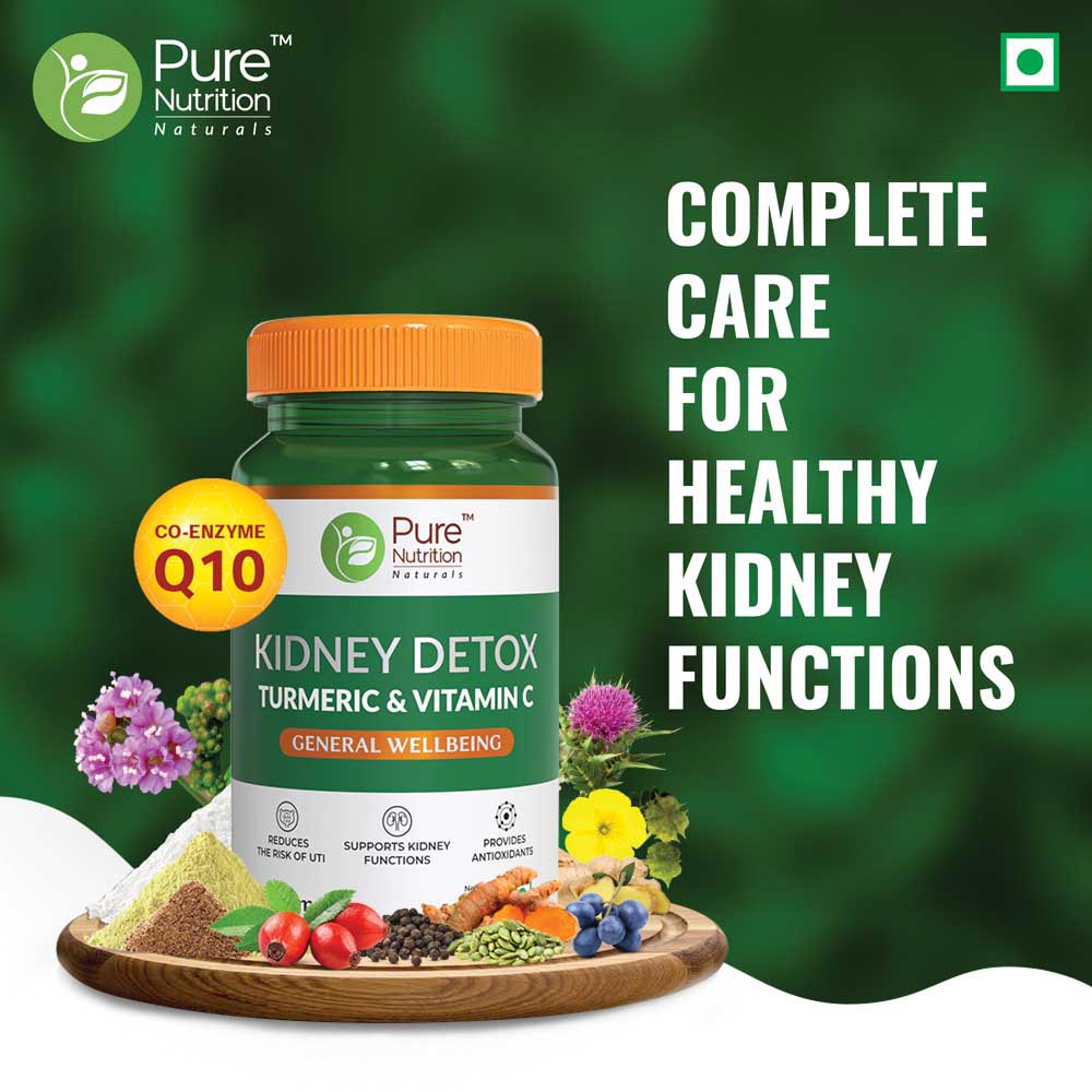 Pure Nutrition Kidney Detox, 60 Capsules, Pack of 1 Pure Nutrition Kidney Detox, 60 Capsules, Pack of 1