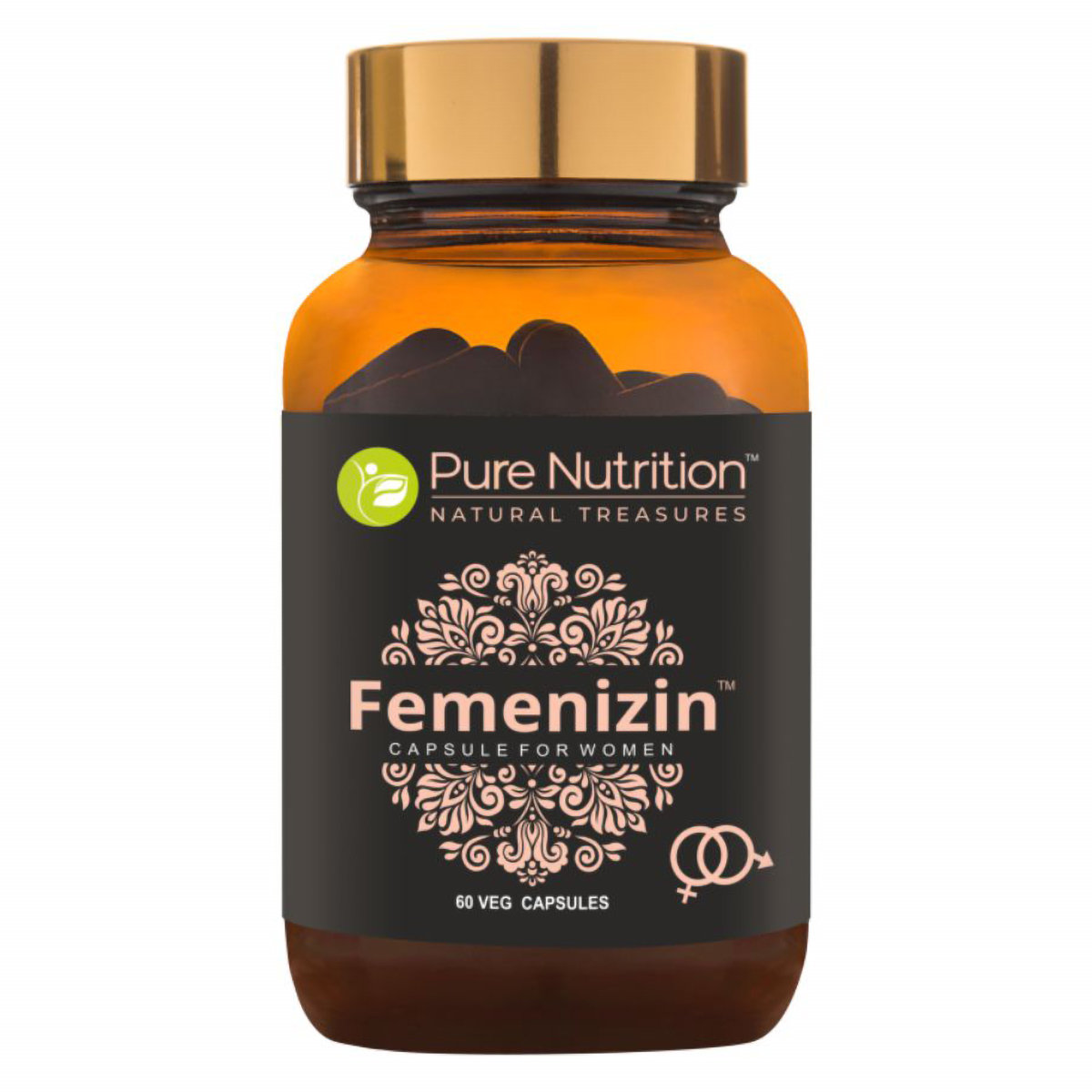 Pure Nutrition Femenizin Women, 60 Capsules, Pack of 1 Pure Nutrition Femenizin Women, 60 Capsules, Pack of 1