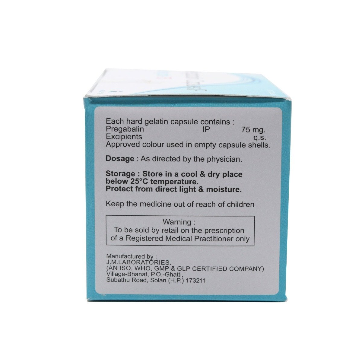 Puregalin-75 Capsule 10's, Pack of 10 CapsuleS Puregalin-75 Capsule 10's, Pack of 10 CapsuleS