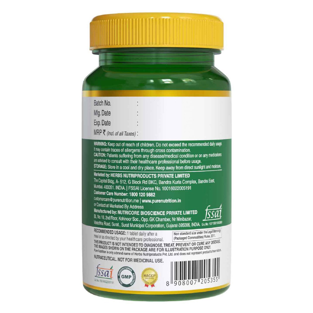 Pure Nutrition Multivitamin 1500 mg for Women, 30 Tablets, Pack of 1 Pure Nutrition Multivitamin 1500 mg for Women, 30 Tablets, Pack of 1