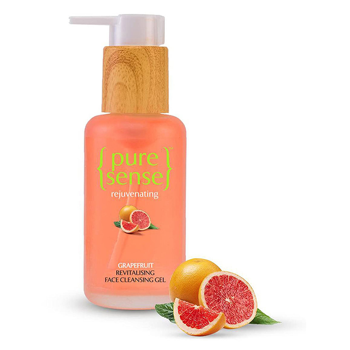 Pure Sense Rejuvenating Grapefruit Revitalising Face Cleansing Gel 100 ml | Deep And Gentle Cleansing | Brightens Complexion | Reduces Signs Of Ageing | For All Skin Type, Pack of 1 Pure Sense Rejuvenating Grapefruit Revitalising Face Cleansing Gel 100 ml | Deep And Gentle Cleansing | Brightens Complexion | Reduces Signs Of Ageing | For All Skin Type, Pack of 1