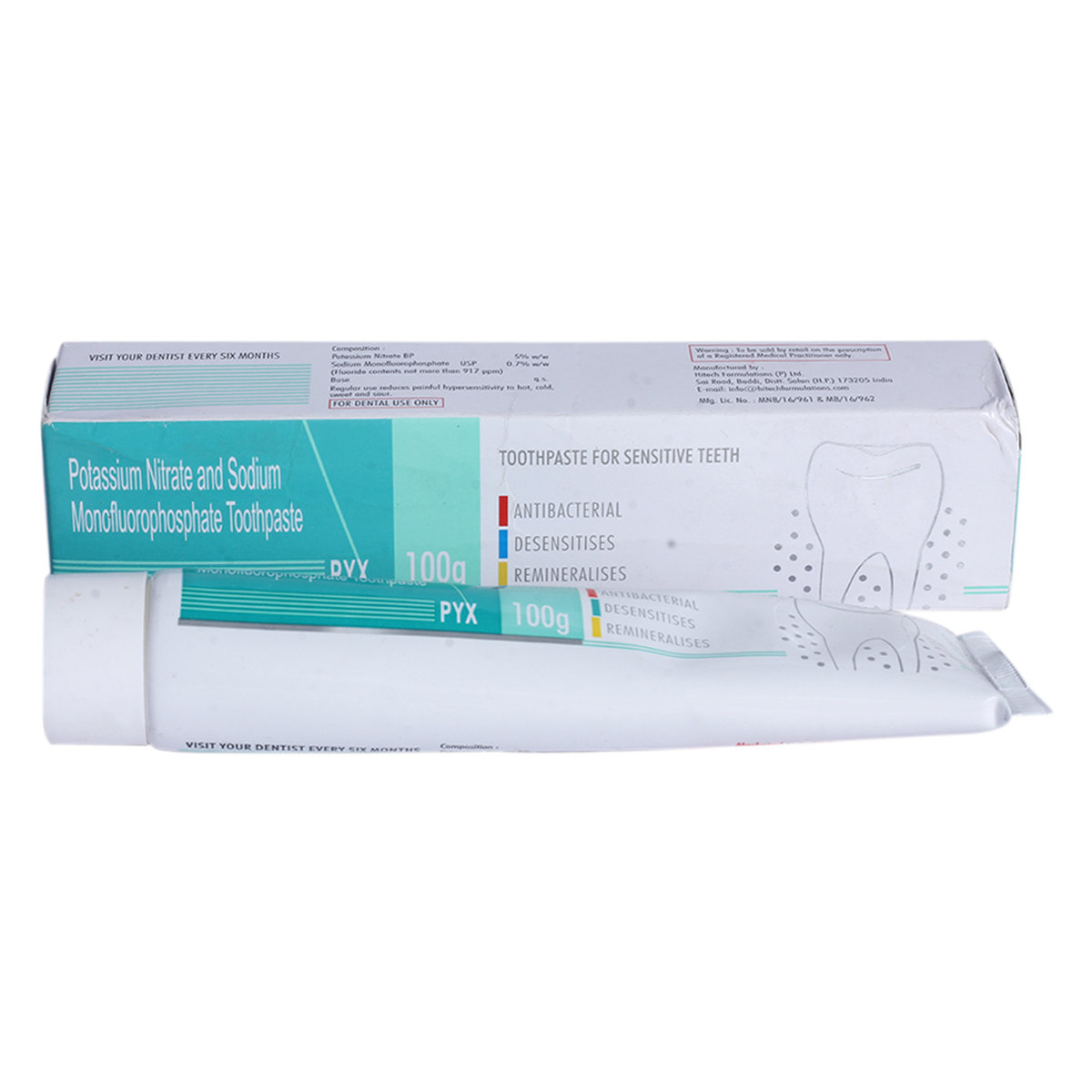 Pyx Toothpaste, 100 gm, Pack of 1 Pyx Toothpaste, 100 gm, Pack of 1