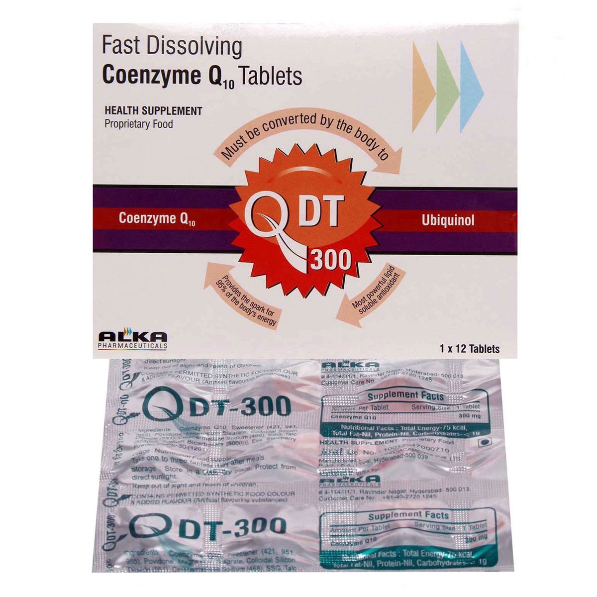 Q DT 300 Tablet 12's, Pack of 12 TABLETS Q DT 300 Tablet 12's, Pack of 12 TABLETS