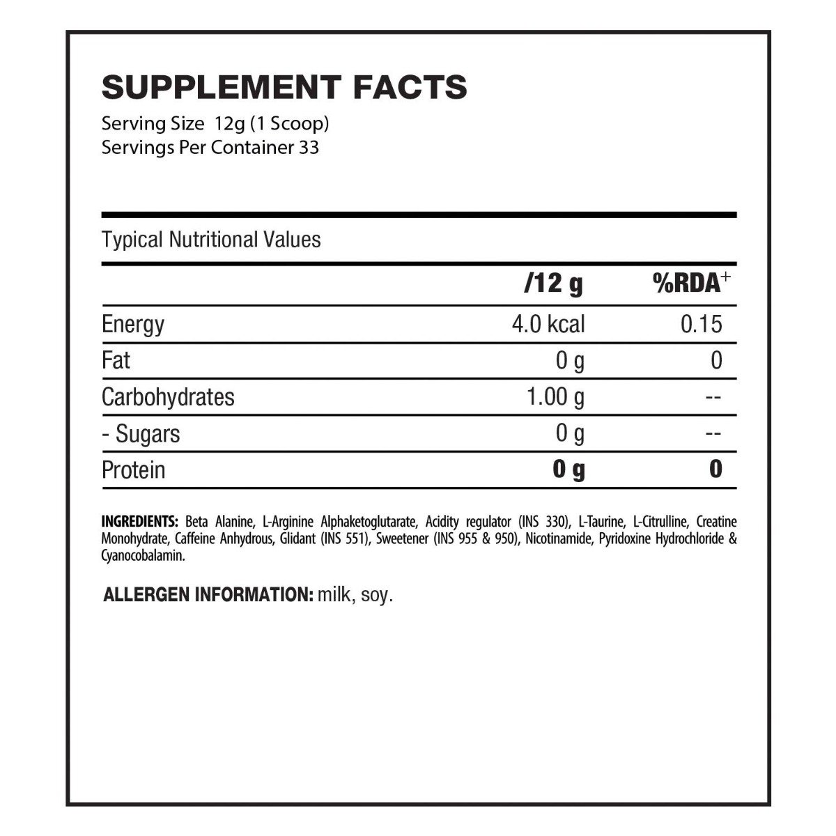 QNT Hydra Vol Pre-Workout Pasteque Flavour Powder, 400 gm, Pack of 1 QNT Hydra Vol Pre-Workout Pasteque Flavour Powder, 400 gm, Pack of 1