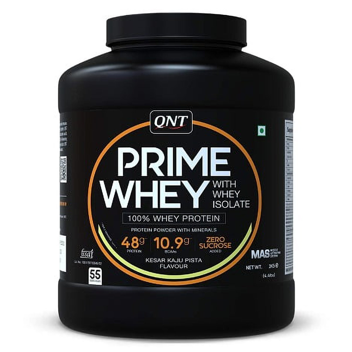 QNT Prime 100% Whey Protein Kesar Kaju Pista Flavour Powder, 2 kg, Pack of 1 QNT Prime 100% Whey Protein Kesar Kaju Pista Flavour Powder, 2 kg, Pack of 1