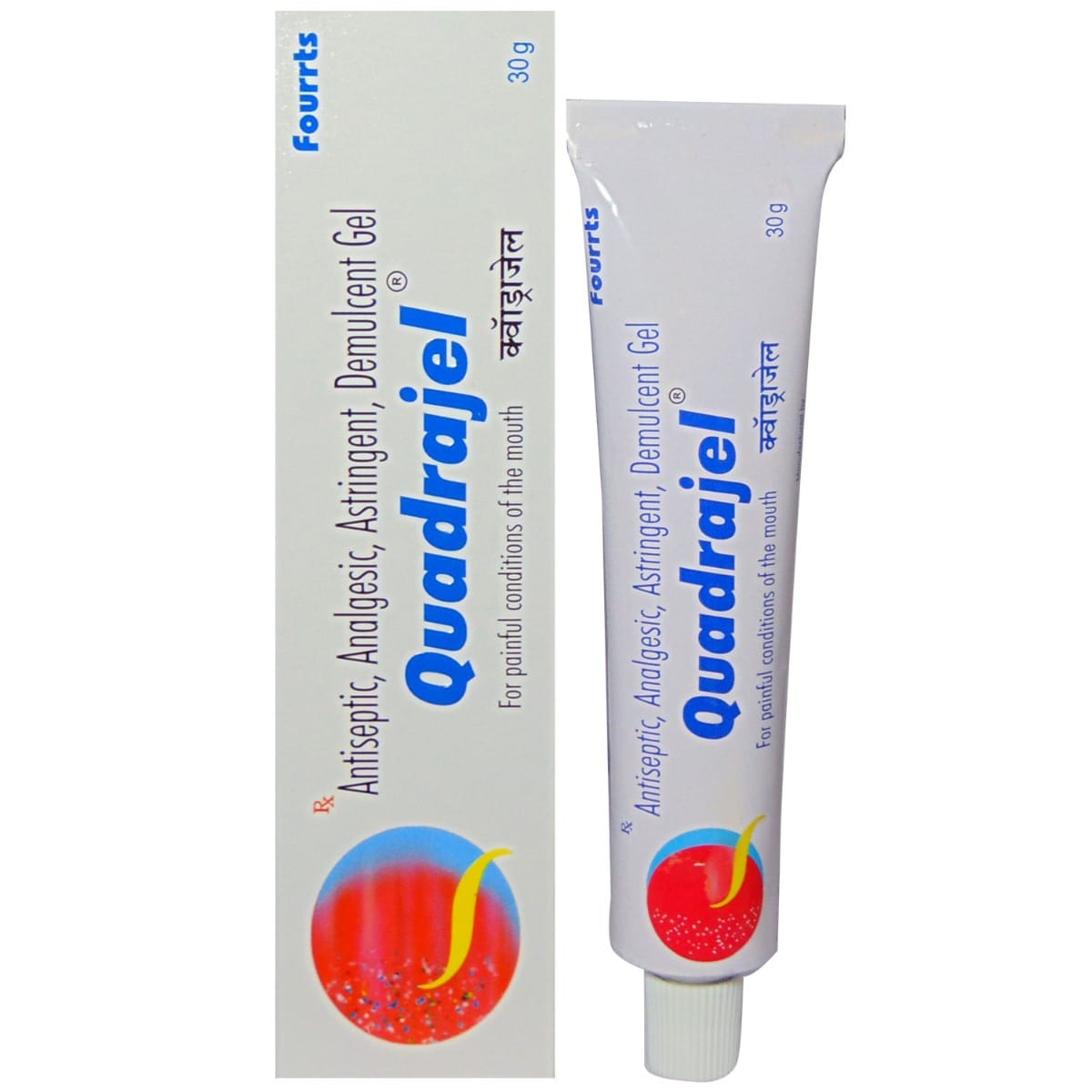 Quadrajel Gel 30 gm, Pack of 1 Gel Quadrajel Gel 30 gm, Pack of 1 Gel