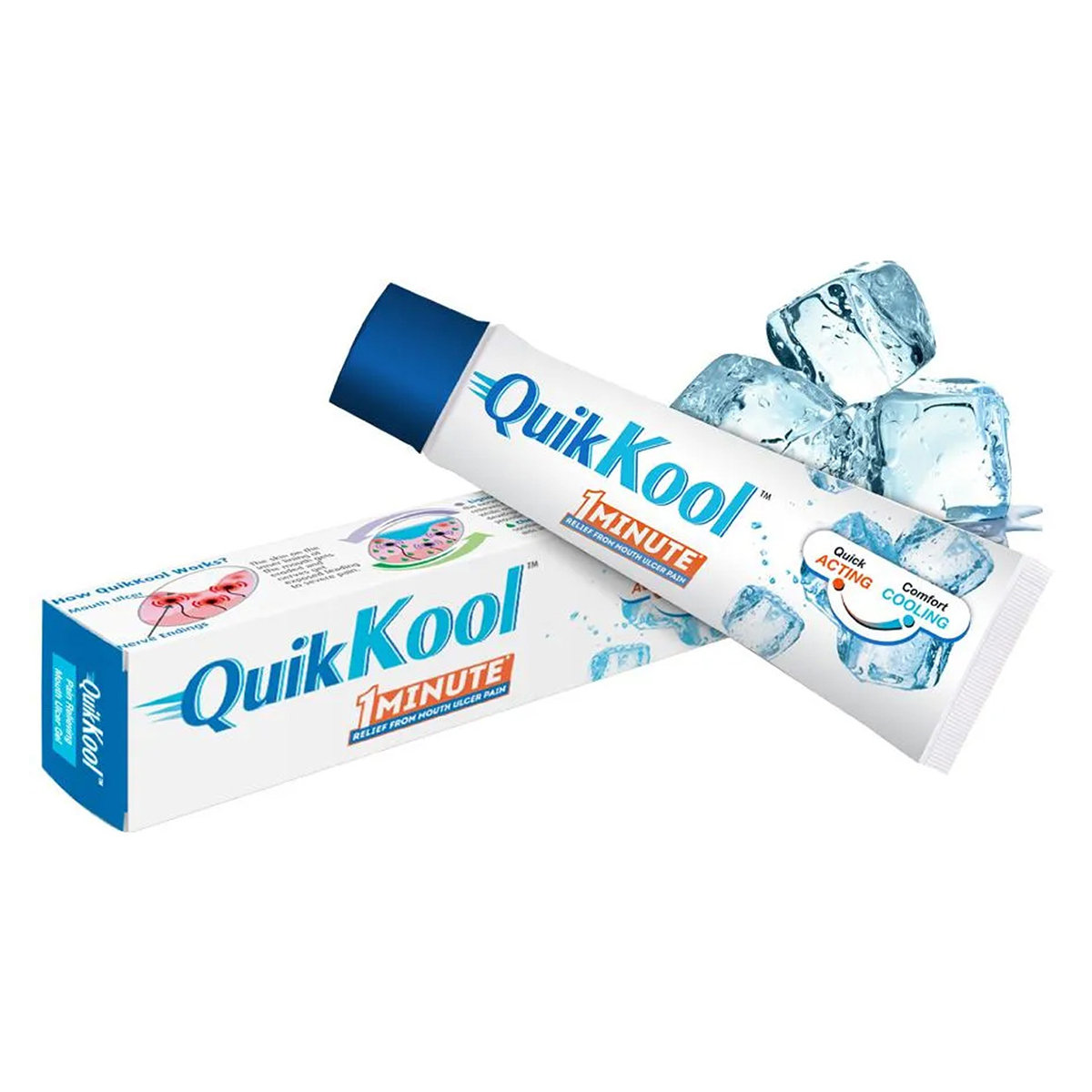 Quik Kool Mouth Ulcer Gel, 10 gm, Pack of 1 Quik Kool Mouth Ulcer Gel, 10 gm, Pack of 1