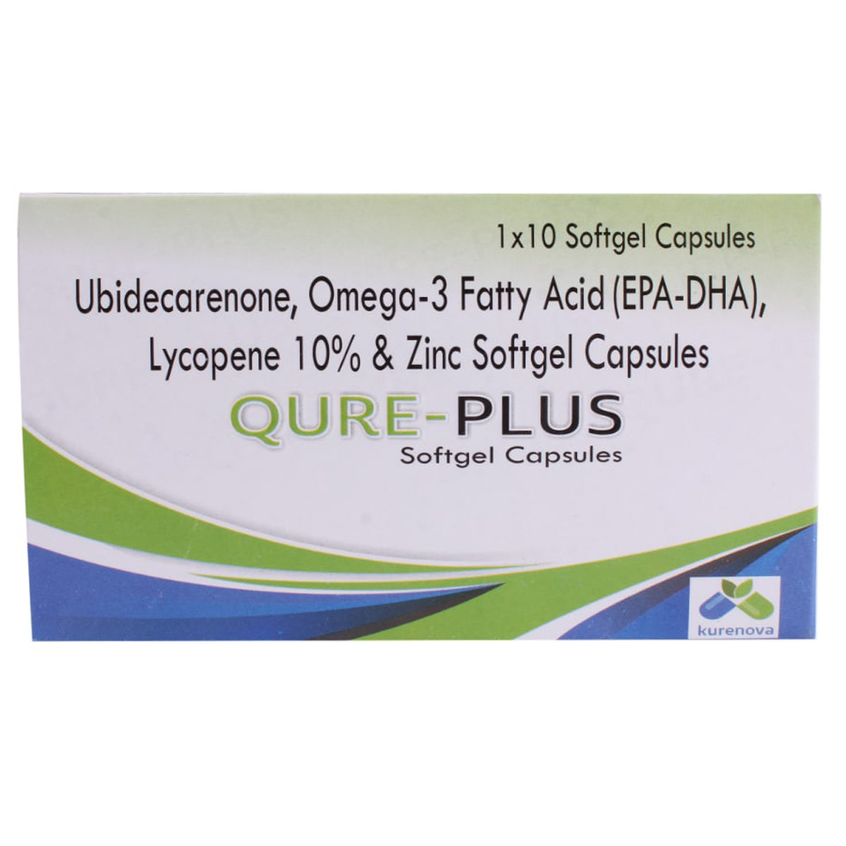 Qure-Plus Softgel Capsule 10'S, Pack of 10 CapsuleS Qure-Plus Softgel Capsule 10'S, Pack of 10 CapsuleS