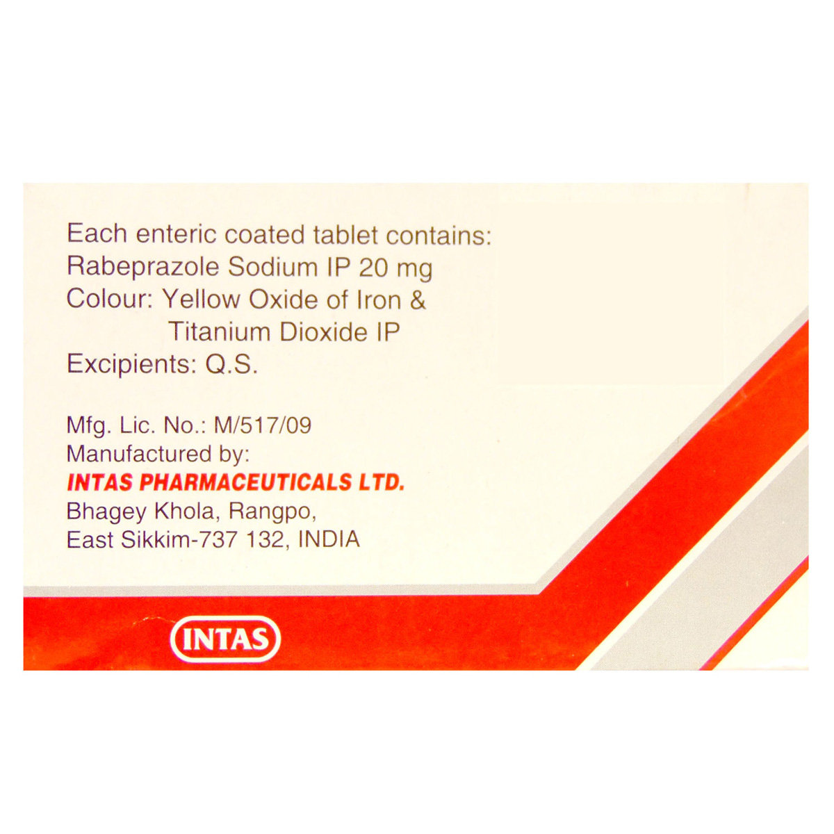 Rabium-20 Tablet 15's, Pack of 15 TABLETS Rabium-20 Tablet 15's, Pack of 15 TABLETS