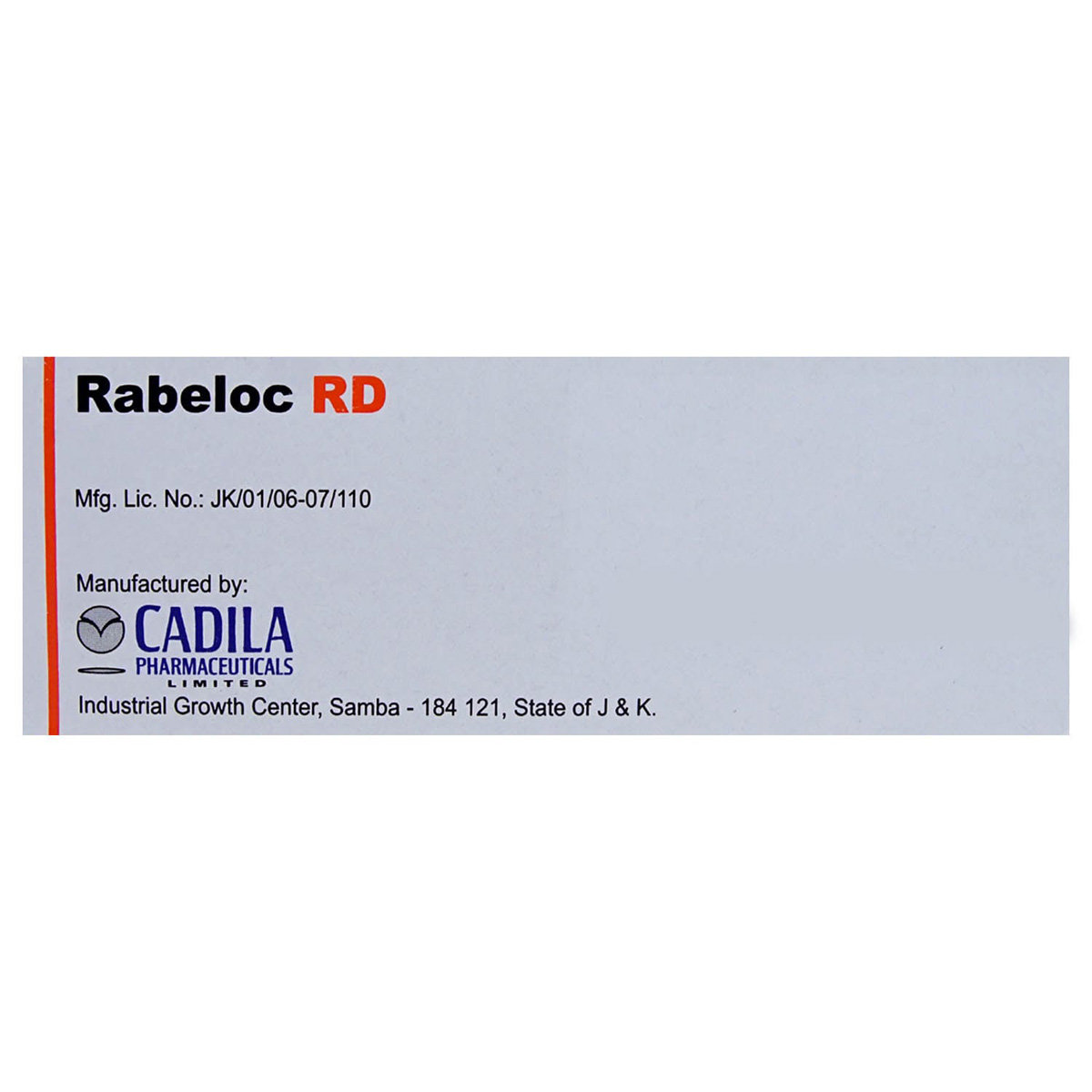 Rabeloc RD Capsule 10's, Pack of 10 Rabeloc RD Capsule 10's, Pack of 10