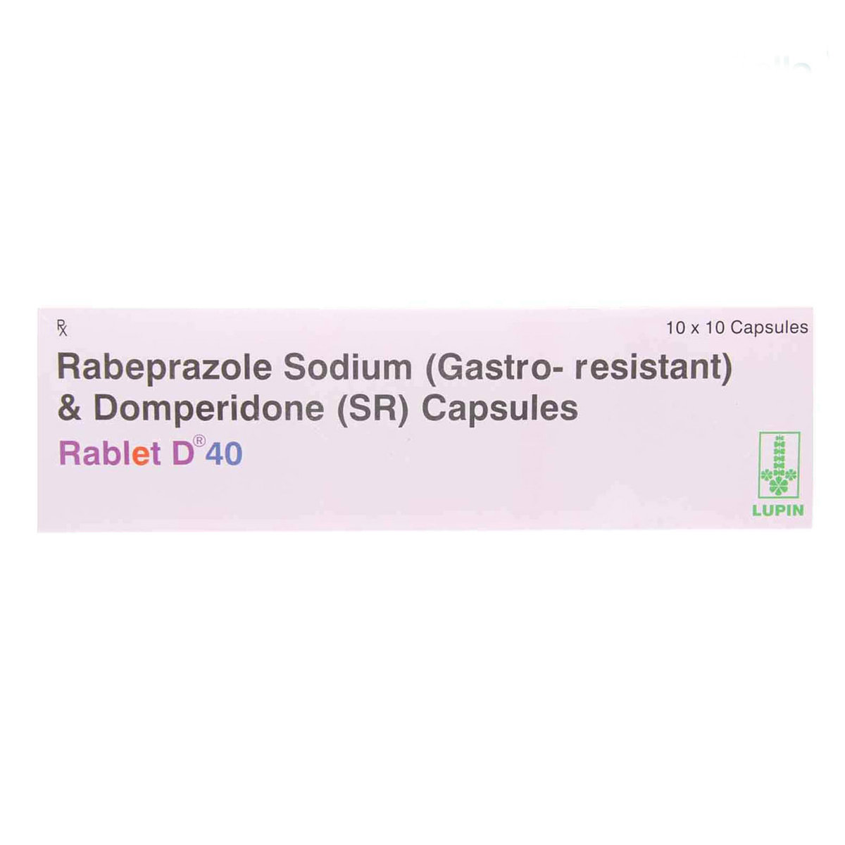 Rablet D 40 Capsule 10's, Pack of 10 Rablet D 40 Capsule 10's, Pack of 10