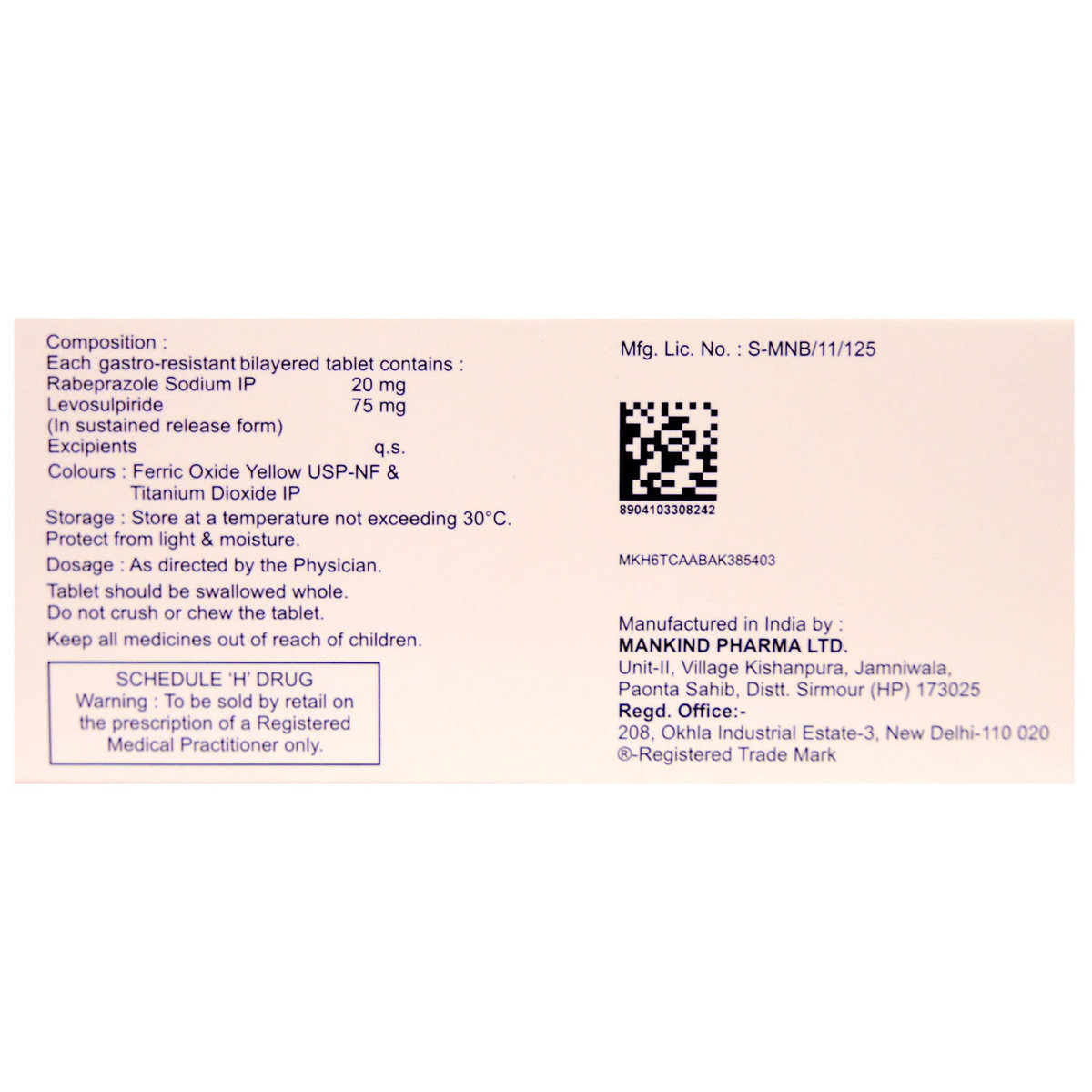 Rabekind-Plus Tablet 10's, Pack of 10 Rabekind-Plus Tablet 10's, Pack of 10