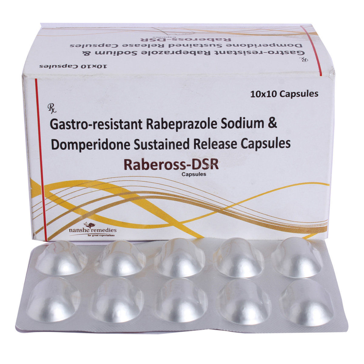 Rabeross-DSR Capsule 10's, Pack of 10 Rabeross-DSR Capsule 10's, Pack of 10