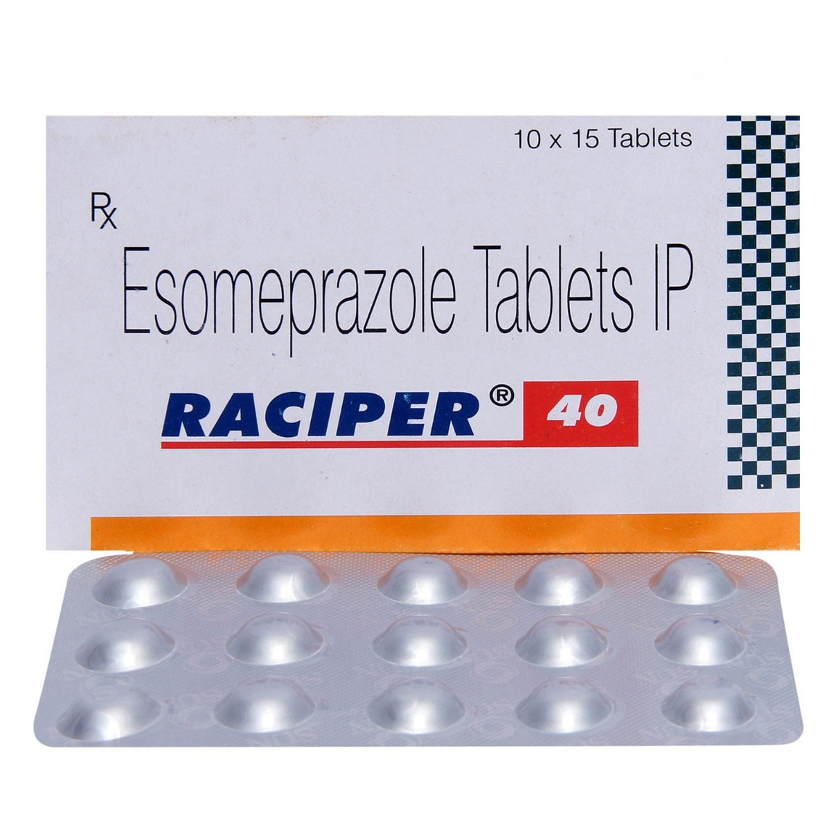 Raciper 40 Tablet 15's, Pack of 15 TABLETS Raciper 40 Tablet 15's, Pack of 15 TABLETS