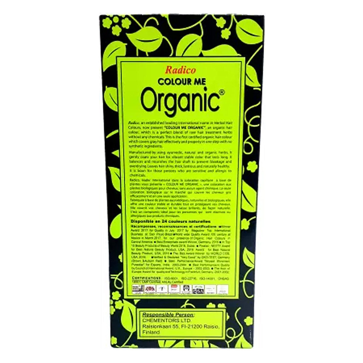 Radico Organic Hair Colour, Burgundy, 100 gm, Pack of 1 Radico Organic Hair Colour, Burgundy, 100 gm, Pack of 1