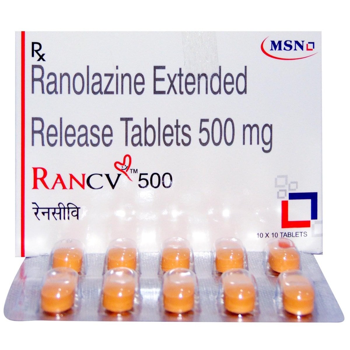 Rancv 500 Tablet 10's, Pack of 10 TABLETS Rancv 500 Tablet 10's, Pack of 10 TABLETS