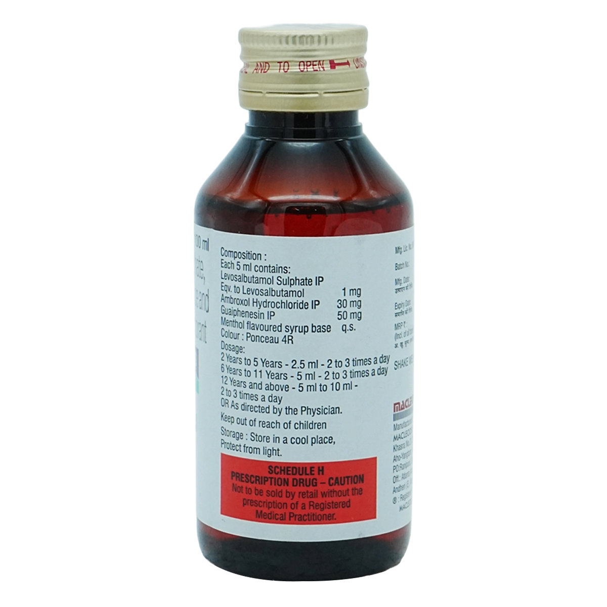 Rapitus LS Expectorant 100 ml, Pack of 1 LIQUID Rapitus LS Expectorant 100 ml, Pack of 1 LIQUID