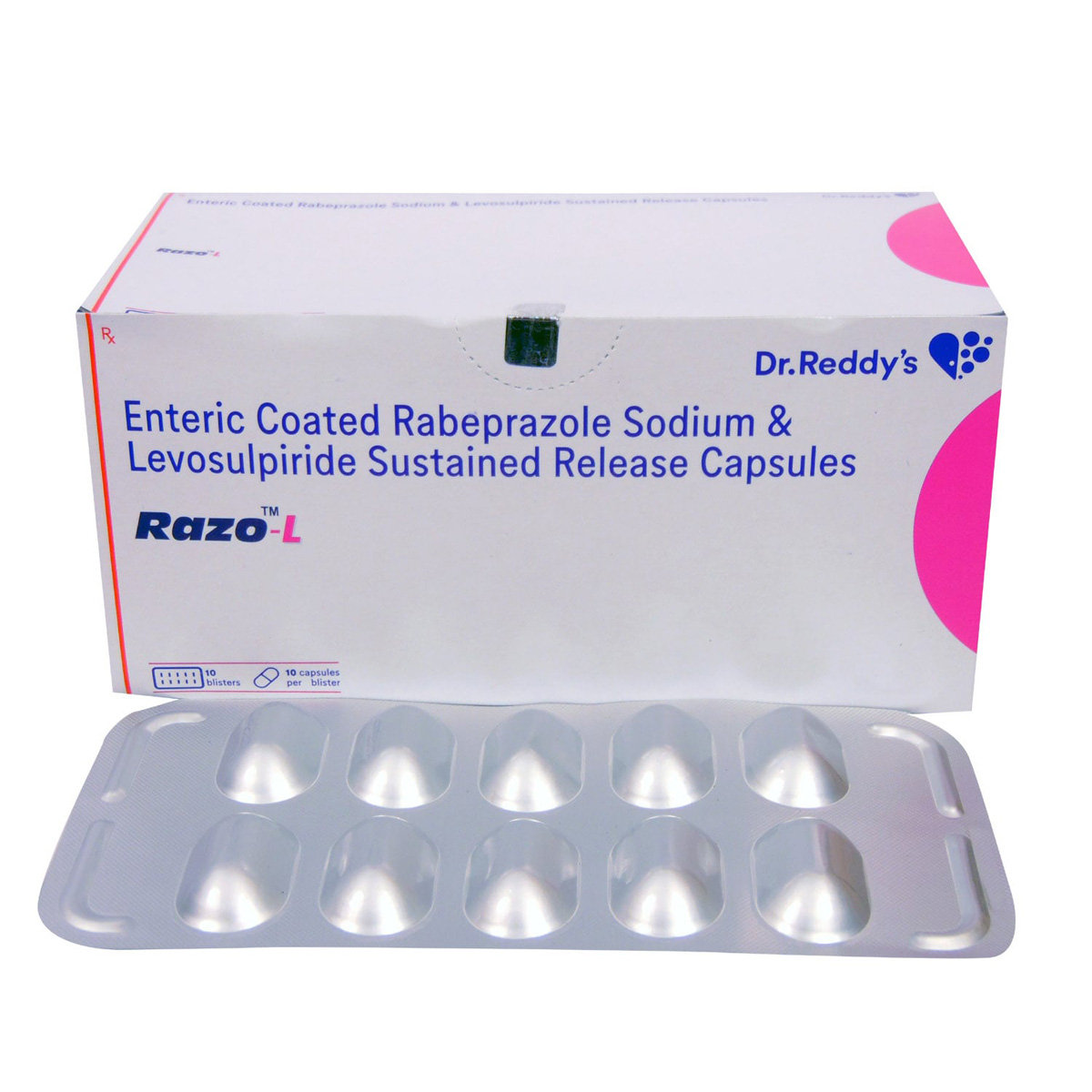 Razo-L Capsule 10's, Pack of 10 Razo-L Capsule 10's, Pack of 10