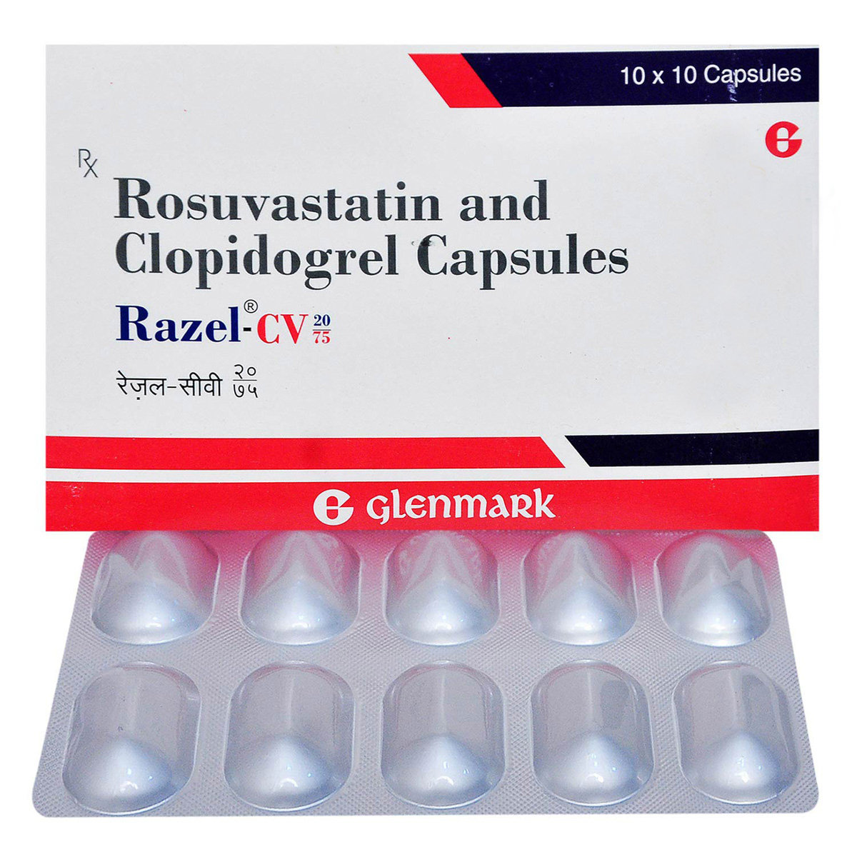 Razel CV 20/75 Capsule 10's, Pack of 10 Razel CV 20/75 Capsule 10's, Pack of 10