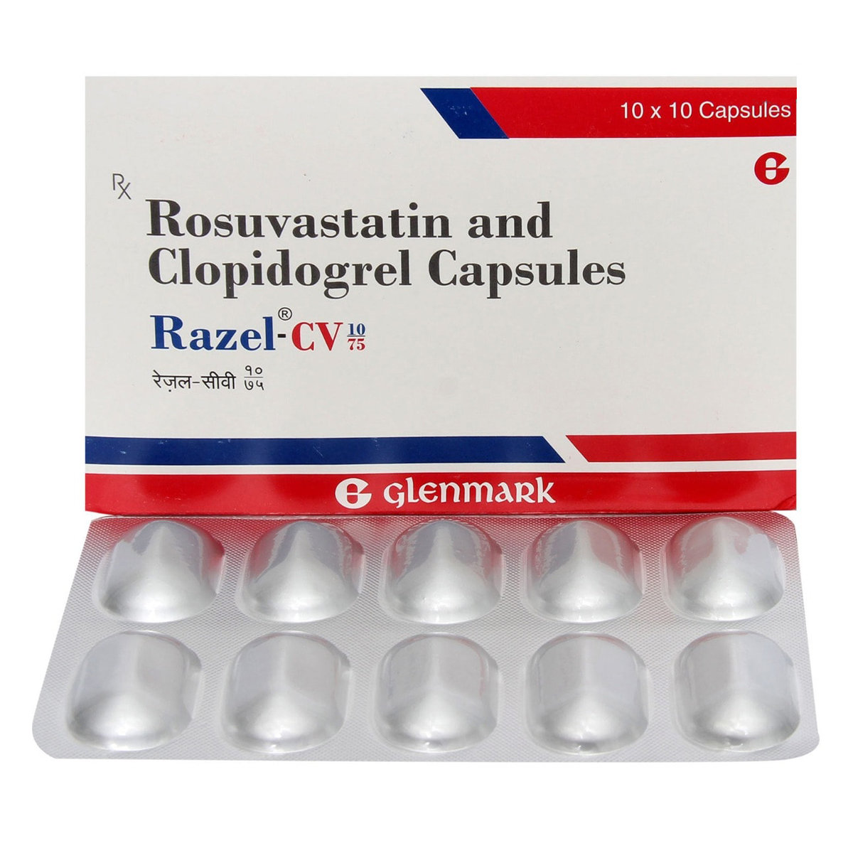 Razel-CV 10/75 Capsule 10's, Pack of 10 CAPSULES Razel-CV 10/75 Capsule 10's, Pack of 10 CAPSULES