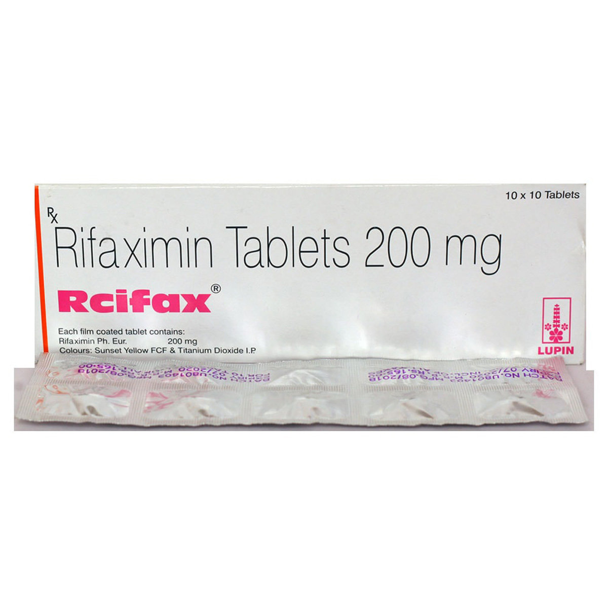 Rcifax Tablet 10's, Pack of 10 TABLETS Rcifax Tablet 10's, Pack of 10 TABLETS