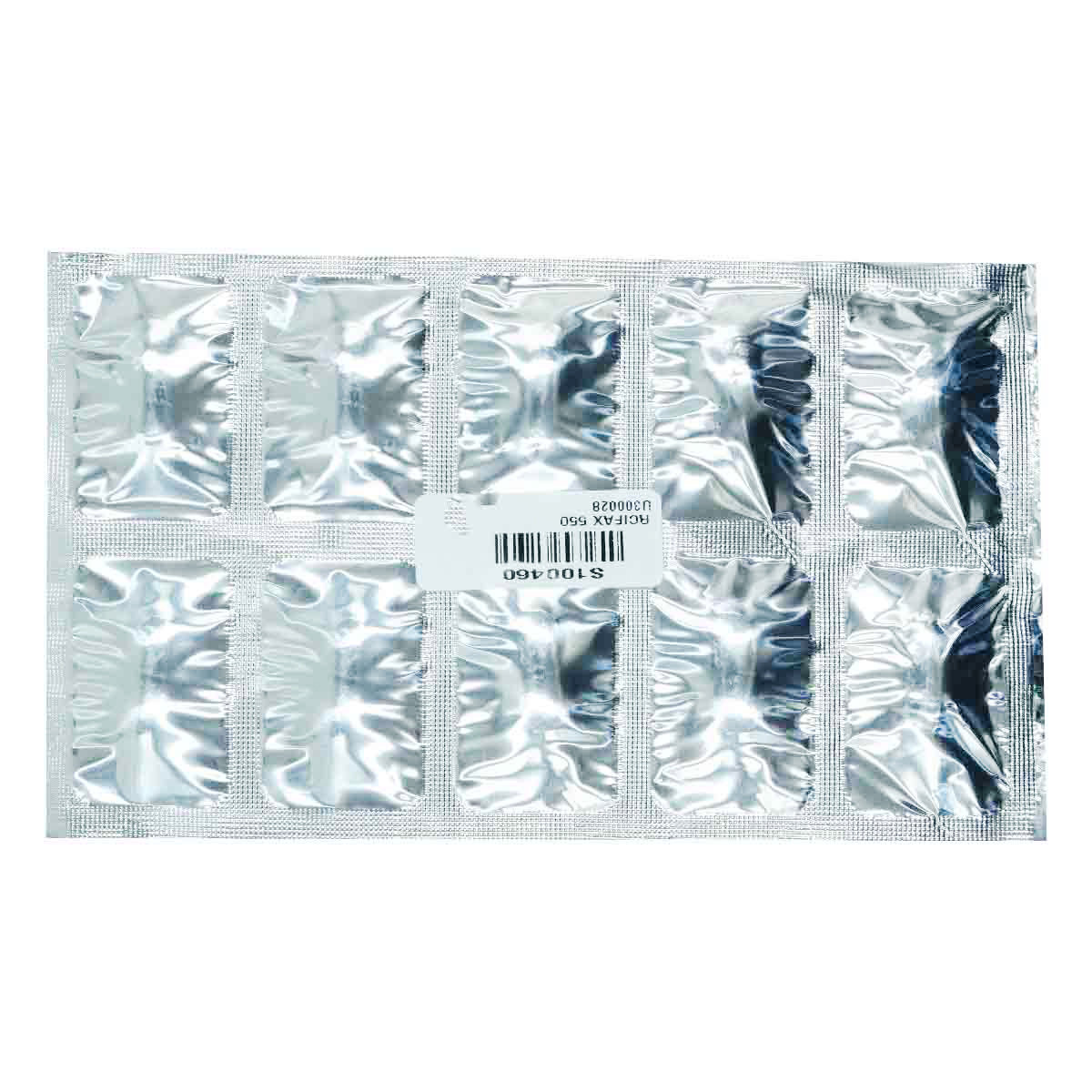 Rcifax 550 Tablet 10's, Pack of 10 TABLETS Rcifax 550 Tablet 10's, Pack of 10 TABLETS