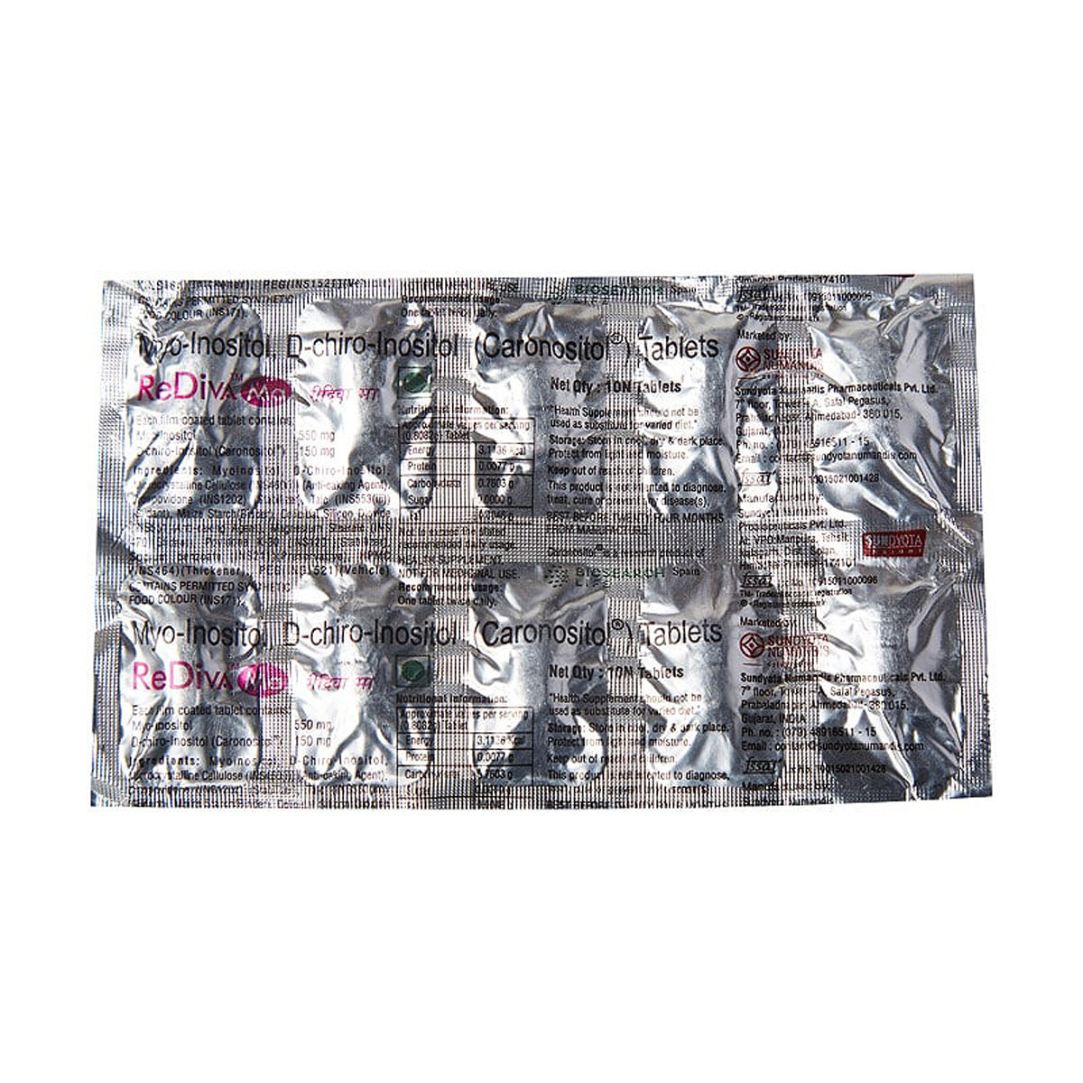 Rediva MA Tablet 10's, Pack of 10 TABLETS Rediva MA Tablet 10's, Pack of 10 TABLETS