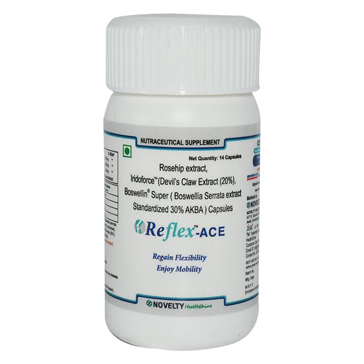 Reflex-Ace Capsule 14's, Pack of 1 Reflex-Ace Capsule 14's, Pack of 1