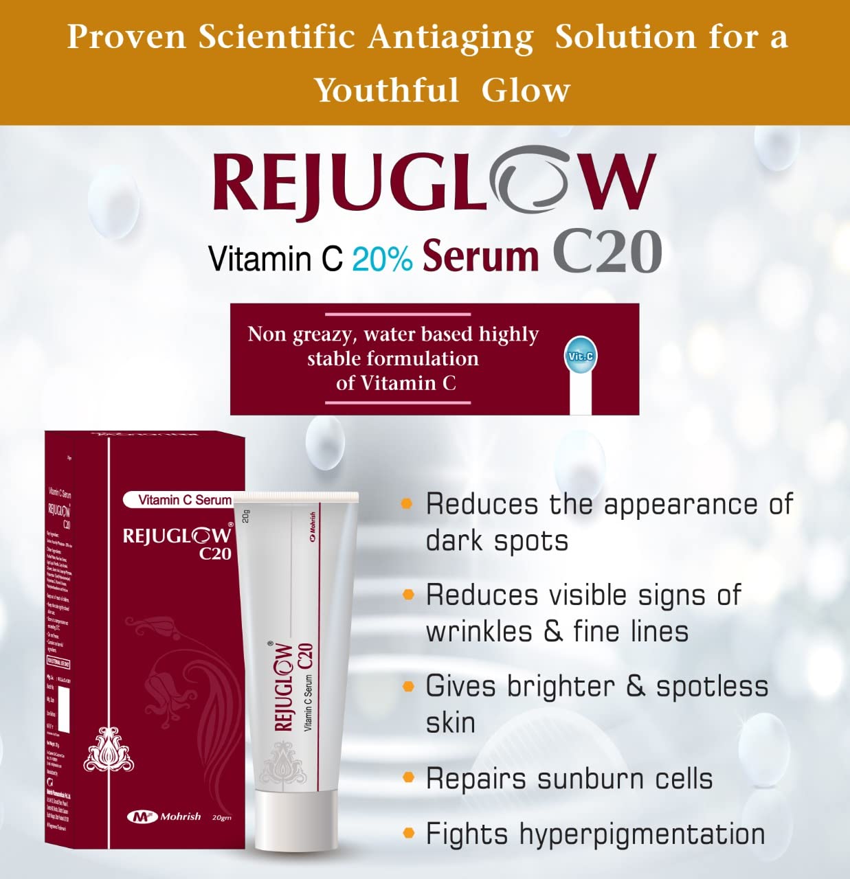 Rejuglow C20 Serum, 20 gm, Pack of 1 Rejuglow C20 Serum, 20 gm, Pack of 1