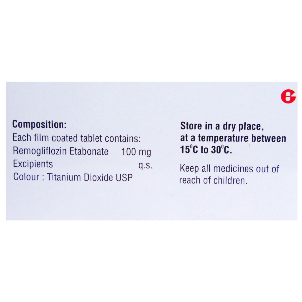 Remo-Zen 100 mg Tablet 15's, Pack of 15 TABLETS Remo-Zen 100 mg Tablet 15's, Pack of 15 TABLETS