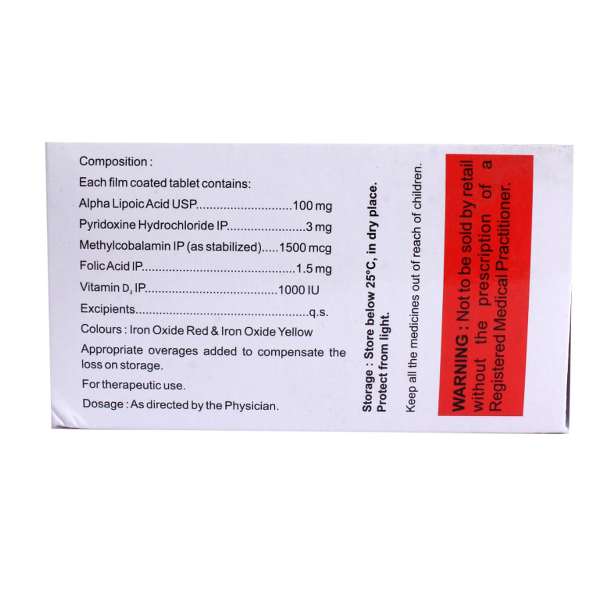 Remylin D 1000IU Tablet 15's, Pack of 15 Remylin D 1000IU Tablet 15's, Pack of 15