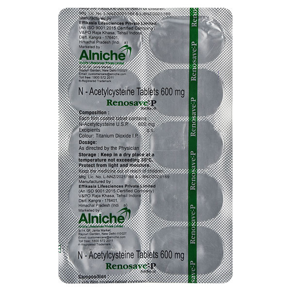 Renosave-P Tablet 10's, Pack of 10 TabletS Renosave-P Tablet 10's, Pack of 10 TabletS