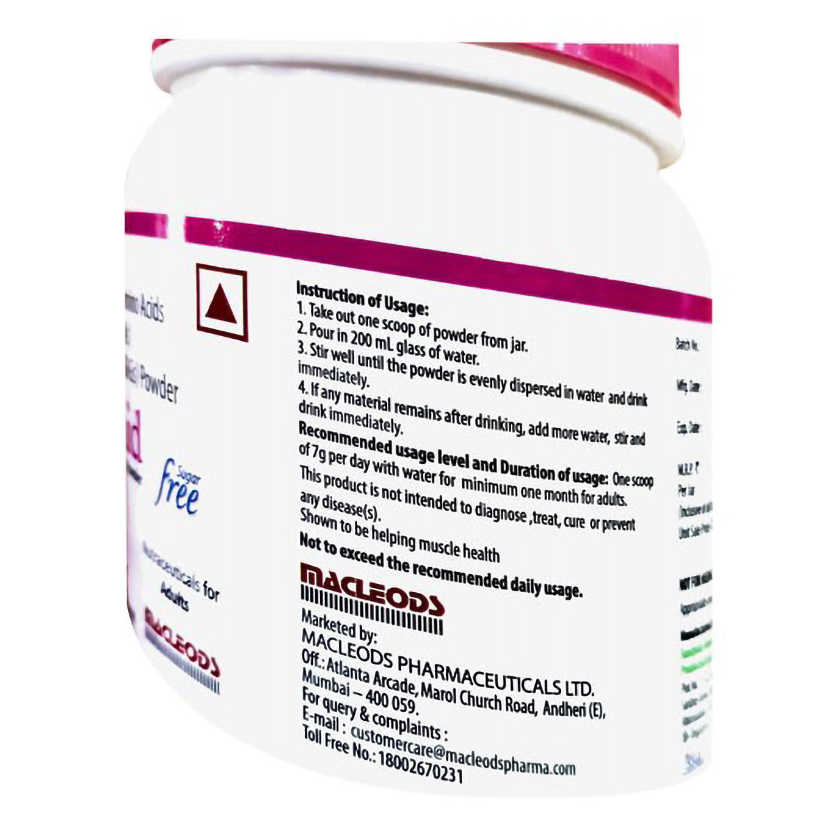 Replaid Sugar Free Powder 105 gm, Pack of 1 Replaid Sugar Free Powder 105 gm, Pack of 1