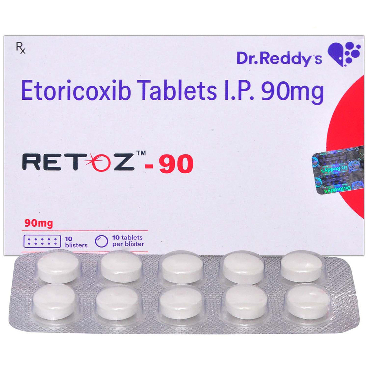 Retoz-90 Tablet 10's, Pack of 10 TABLETS Retoz-90 Tablet 10's, Pack of 10 TABLETS