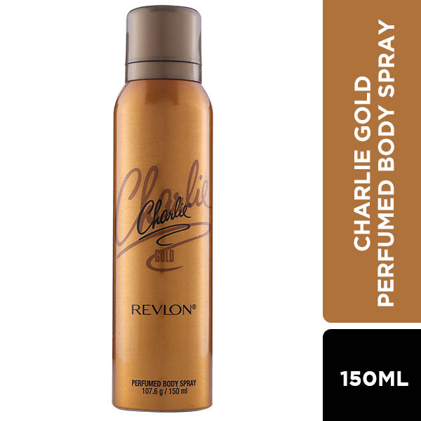 Revlon Charlie Gold Perfumed Body Spray, 150 ml, Pack of 1 Revlon Charlie Gold Perfumed Body Spray, 150 ml, Pack of 1