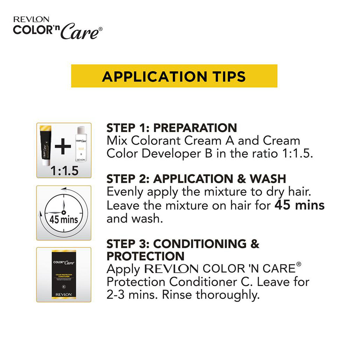 Revlon Color N'Care Burgundy 3Rv, Pack of 1 Revlon Color N'Care Burgundy 3Rv, Pack of 1