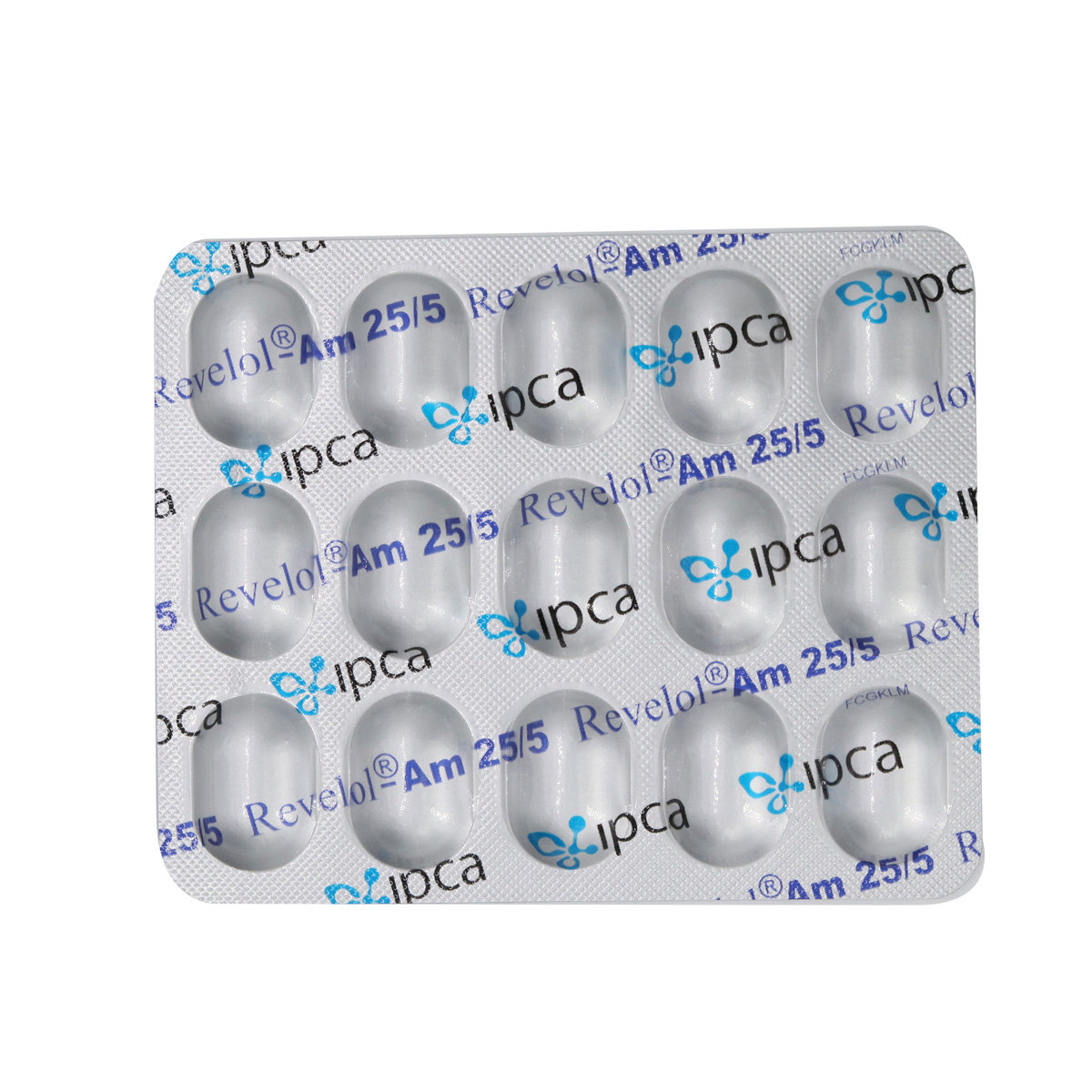 Revelol-AM 25 mg/5 mg Tablet 15's, Pack of 15 TABLETS Revelol-AM 25 mg/5 mg Tablet 15's, Pack of 15 TABLETS