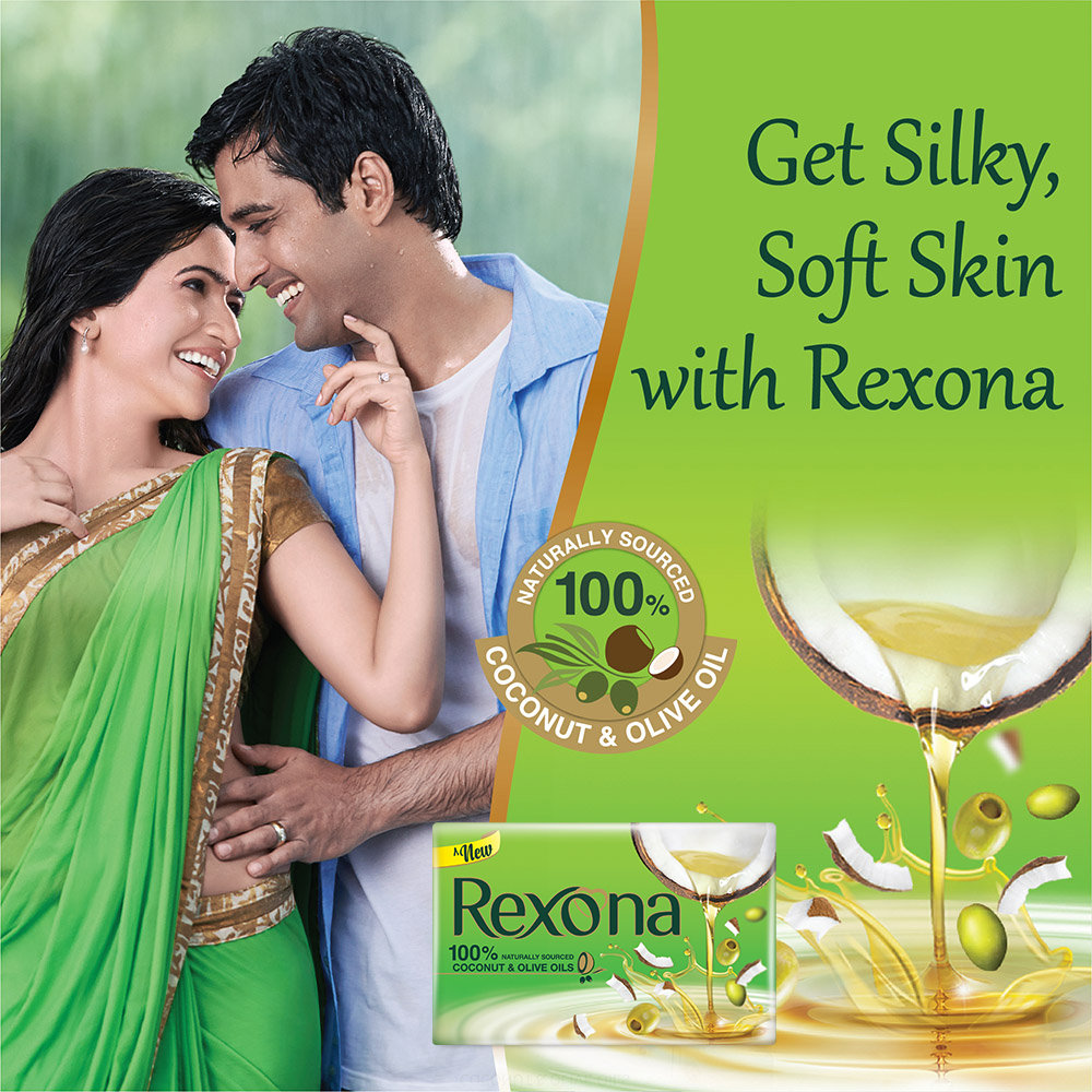 Rexona Coconut and Olive Oil Soap 100 gm | For Silky Smooth Skin, Pack of 1 Rexona Coconut and Olive Oil Soap 100 gm | For Silky Smooth Skin, Pack of 1