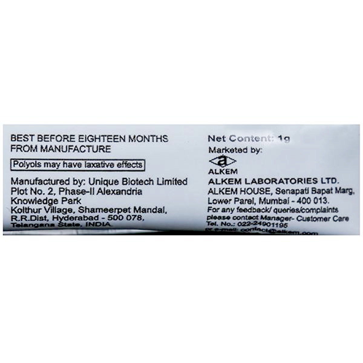 Rhamo G 10 B Sachet 1 gm, Pack of 1 SACHET Rhamo G 10 B Sachet 1 gm, Pack of 1 SACHET