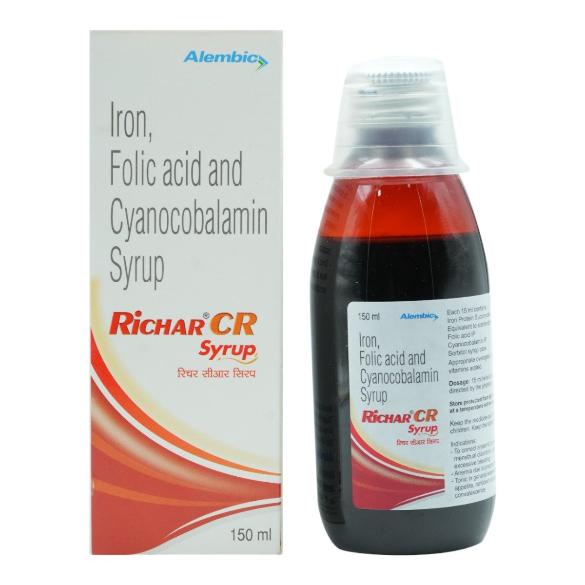 Richar CR Syrup 150 ml, Pack of 1 Syrup Richar CR Syrup 150 ml, Pack of 1 Syrup