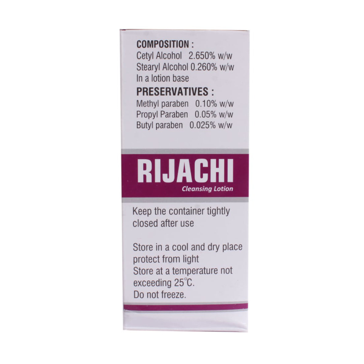 Rijachi Cleansing Lotion 150ml, Pack of 1 LOTION Rijachi Cleansing Lotion 150ml, Pack of 1 LOTION