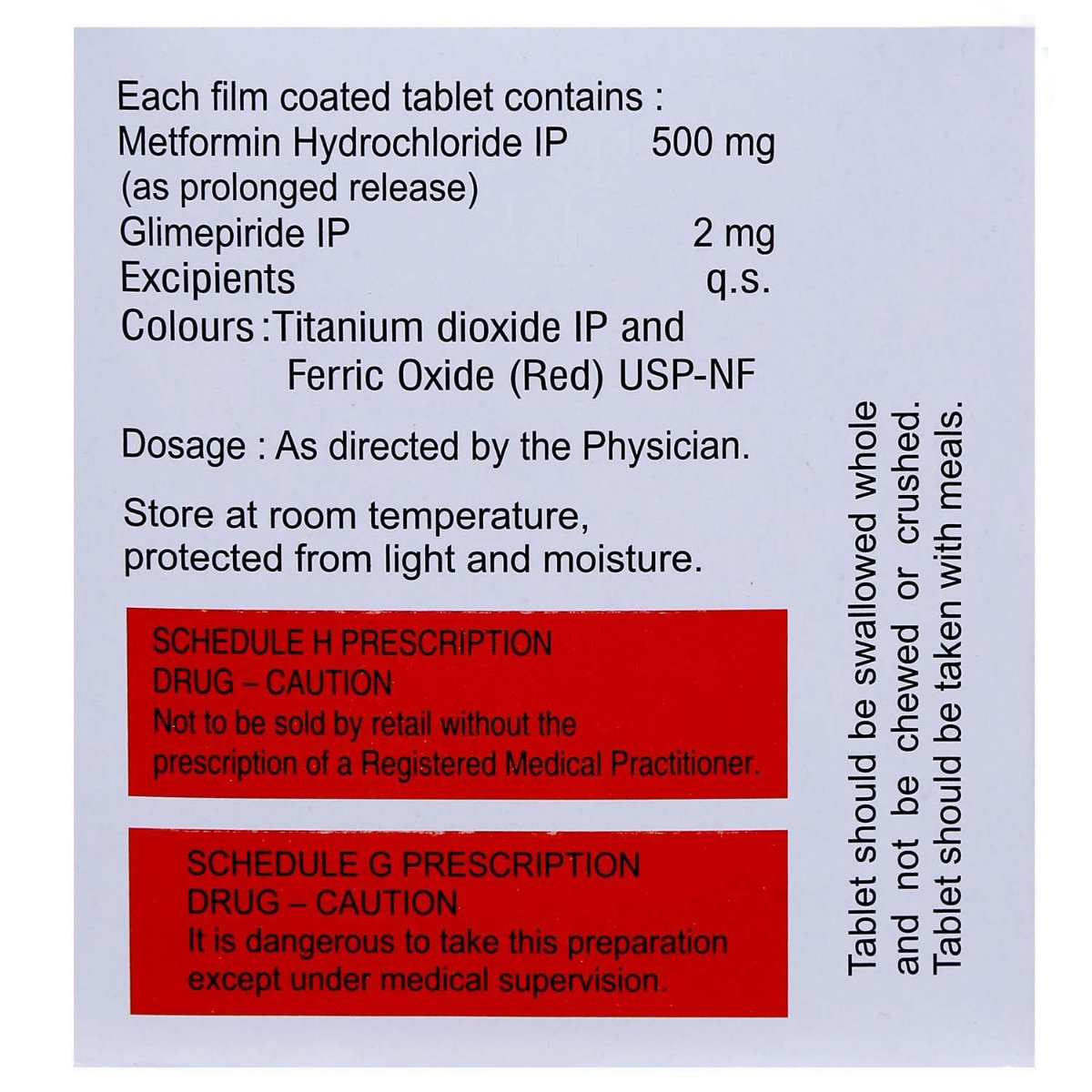 Riomet DUO 2 Tablet 15's, Pack of 15 TABLETS Riomet DUO 2 Tablet 15's, Pack of 15 TABLETS