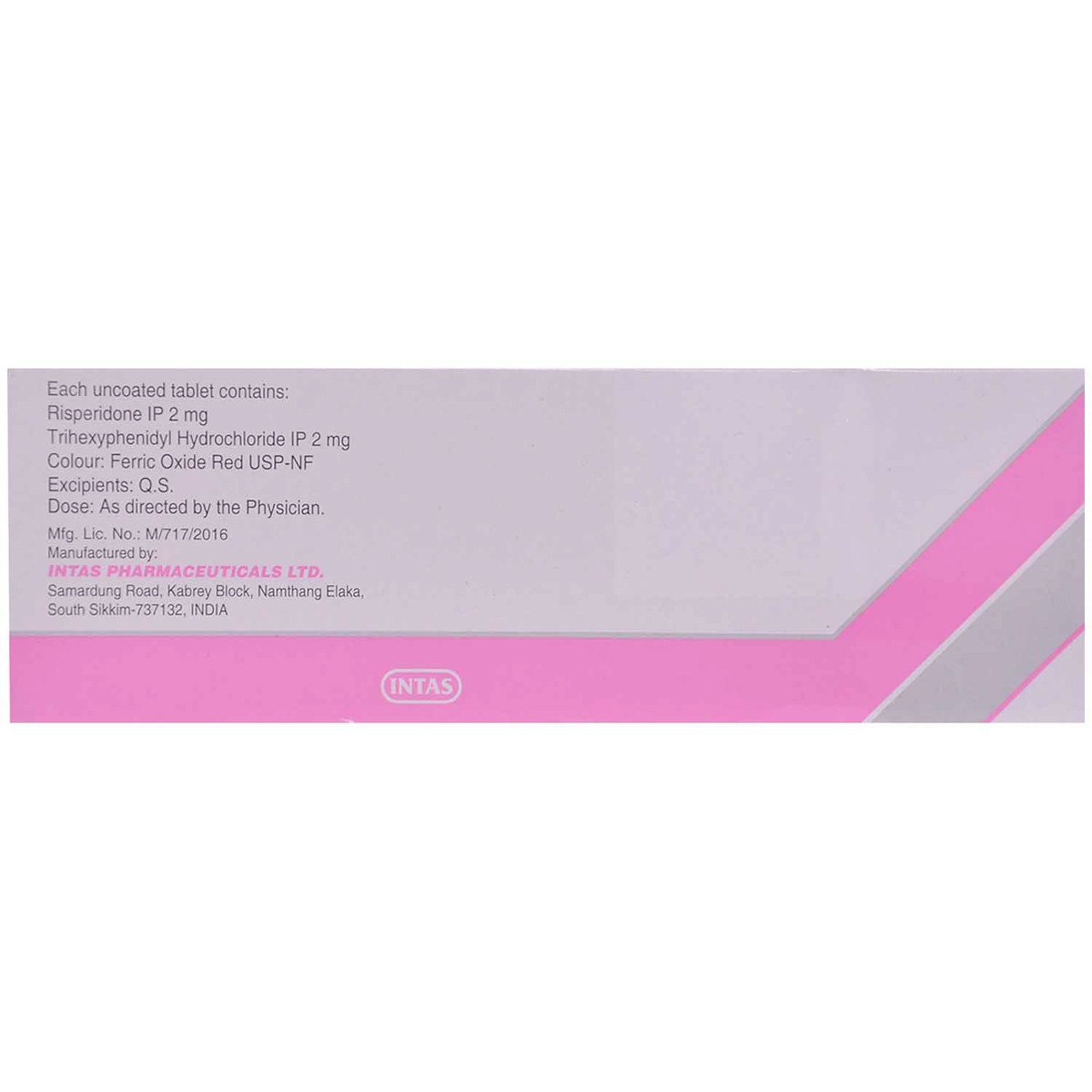 Risdone LS Tablet 10's, Pack of 10 TABLETS Risdone LS Tablet 10's, Pack of 10 TABLETS