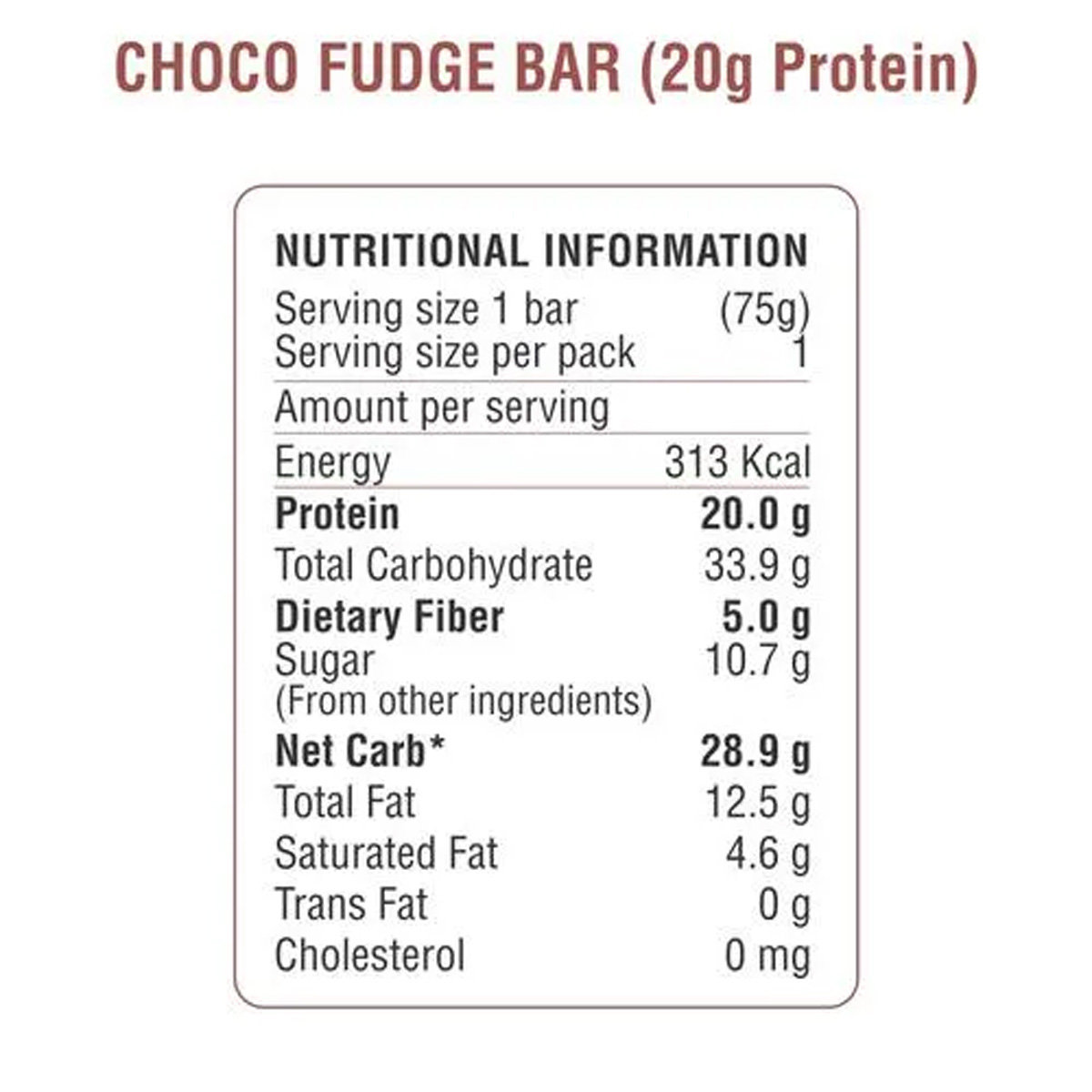 RiteBite Max Protein Active Choco Fudge Bar, 75 gm, Pack of 1 RiteBite Max Protein Active Choco Fudge Bar, 75 gm, Pack of 1