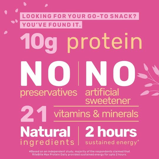 Ritebite Max Protein Fruit & Nut Bar, 50 gm, Pack of 1 Ritebite Max Protein Fruit & Nut Bar, 50 gm, Pack of 1