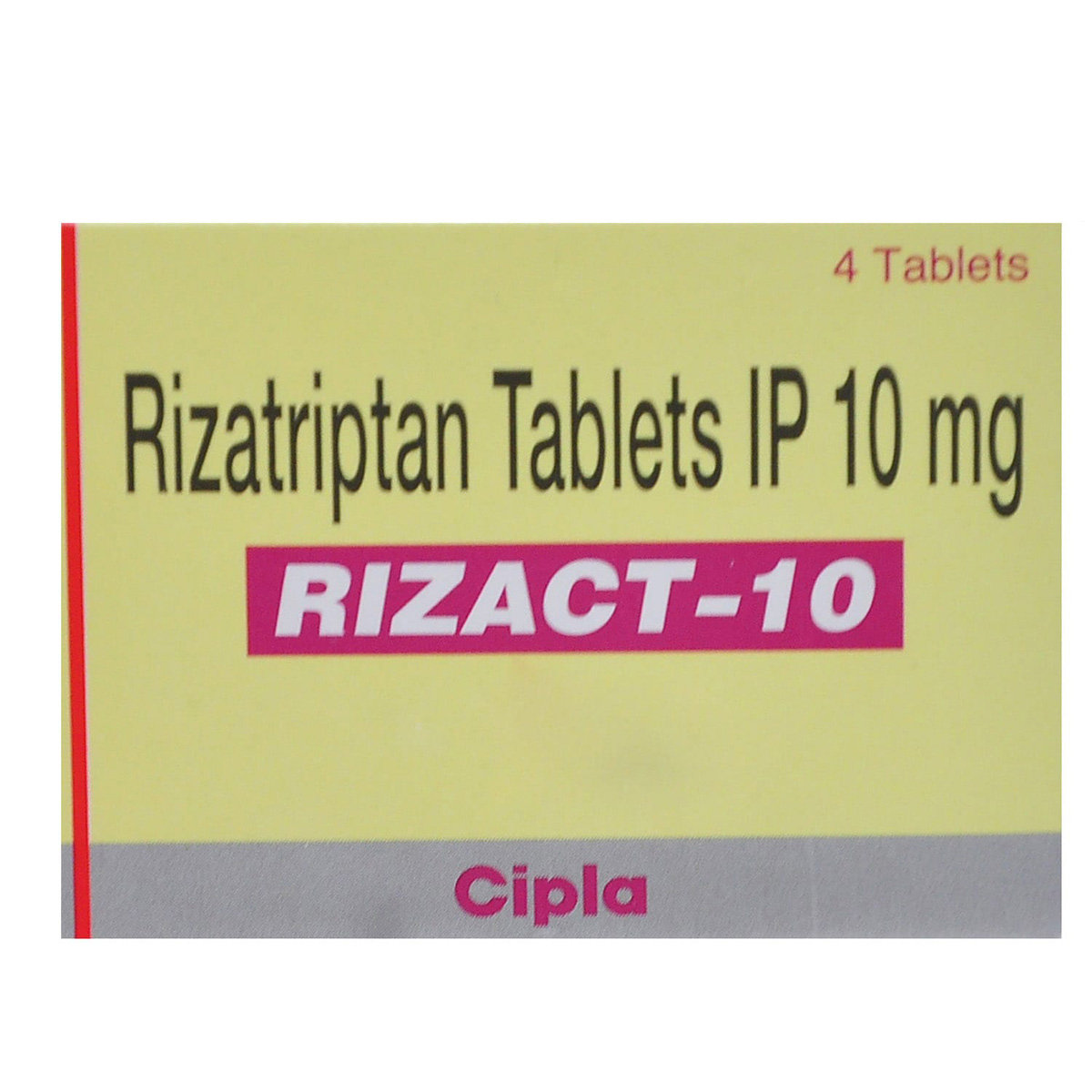 Rizact 10 Tablet 4's, Pack of 4 TABLETS Rizact 10 Tablet 4's, Pack of 4 TABLETS